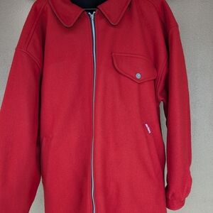 Marlboro Wool Red Performance Jacket - Reversible To Black